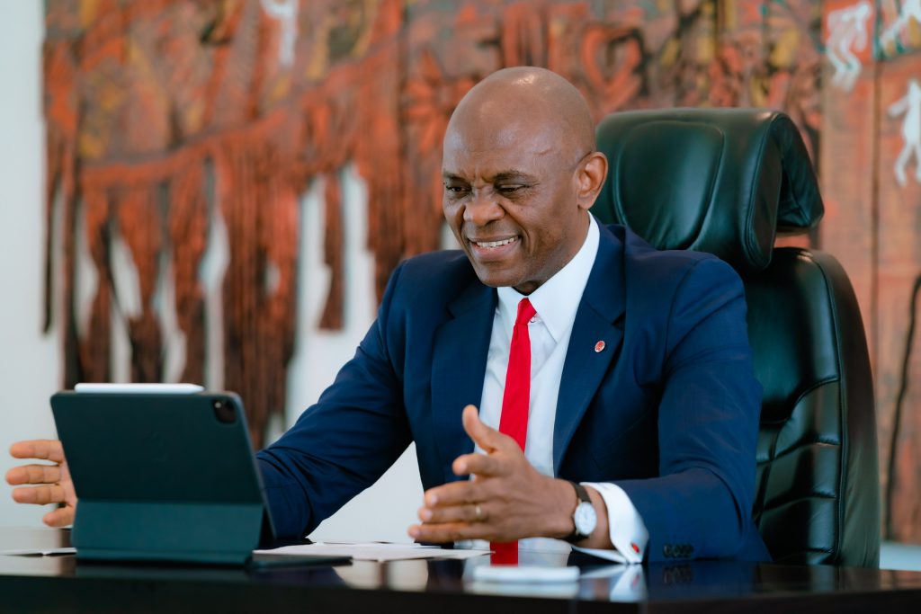 Tony Elumelu at an Investors Webinar